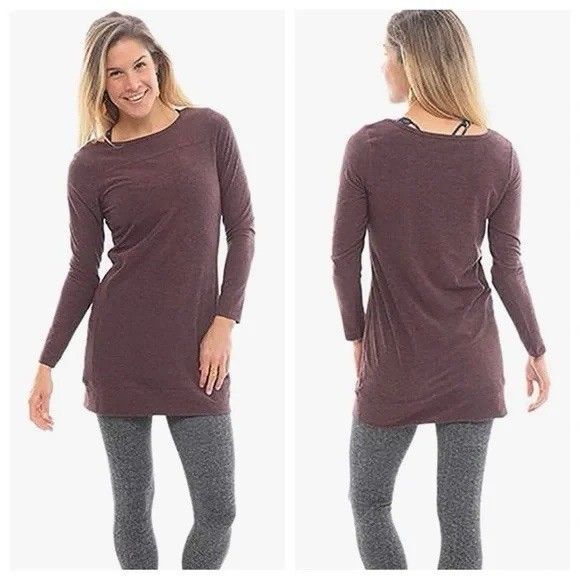Carve Designs "Talora" Tunic Mini Dress Maroon Striped UPF 50 Size XS NWT!! - Picture 1 of 7